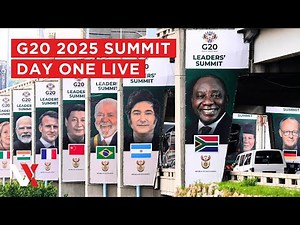 LIVE | G20 Summit 2025 Live | World Leaders Meet At G20 South Africa 2025 Summit | VERTEX