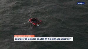 MISSING BOATER: The search continues for a missing man in his 20s near the Manasquan Inlet. MORE: https://tinyurl.com/mt3zpa7j | News 12 New Jersey