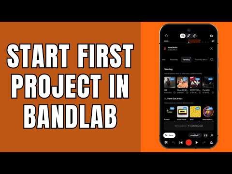 How to Start First Project in BandLab 2026?