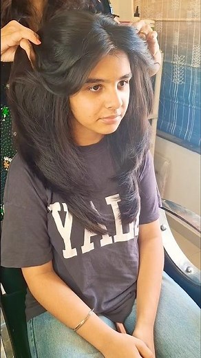 DIY Long Layer Haircut | Face Framing Haircut