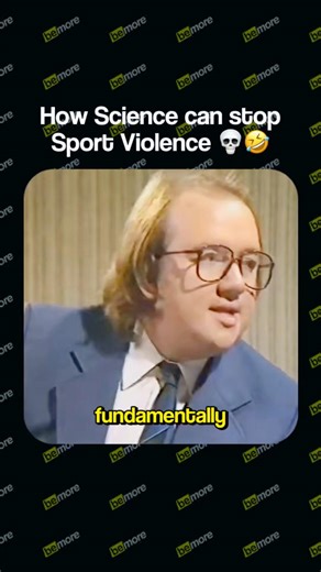 British Genius Solves Sport Violence Problem #britishcomedy #vintage #hilarious