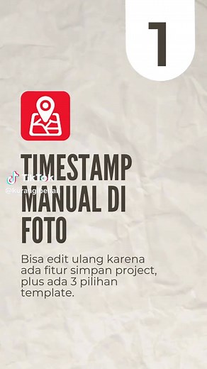 Fitur Timestamp yang Bisa Diedit di Foto dan Video