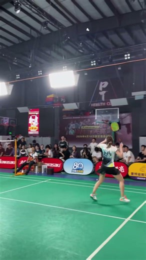 Pressing and grabbing a sudden attack! #Badminton #FightUntilDawn #Pan Yulu #Women'sSingle
