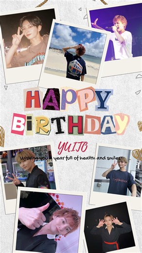 僕のわがままだけど、笑顔で過ごして欲しい𓂃꙳⋆ ゆいとくん23歳のお誕生日おめでとう- ̗̀ 🎂 ̖́-また1つ歳を重ねる瞬間をお祝いできてうれしー₍ᐢ..ᐢ₎♡やっとこの曲で動画作れた🎧🎶歌詞の通りゆいとくんは幸せがよく似合う人💞 沢山の色褪せない思い出が詰まってて涙でる😭😭✨️✨️いつも幸せを届けてくれてありがとう(⚲□⚲)❣️これまでもこれからもゆいとくんが1️⃣番🏅✨️ これからもゆいとくんらしく前に進んでいって欲しいし、夢や目標達成していく姿見てたい₍ᐡඉ ̫ ඉᐡ₎💭 #HAPPY_YUITO_DAY #お誕生日おめでとう #歌詞動画 #BANGERS @YUITO