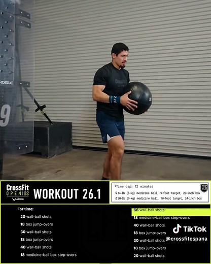 CrossFit Open 2026: ¡Empieza el Workout 26.1!