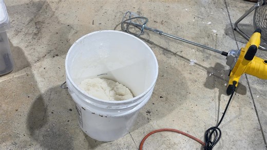 Here’s how I mix my sugar candy before packing frames. | BLIND BEE HONEY