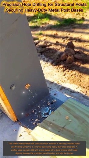 Ultimate Concrete Post Base Anchoring GuideHow to Drill Structural Posts Perfectly