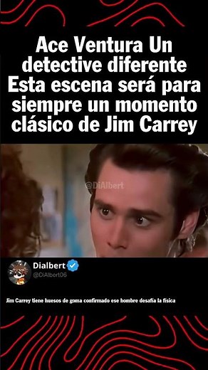 Ace Ventura Pet Detective This scene will forever be a classic Jim Carrey moment
