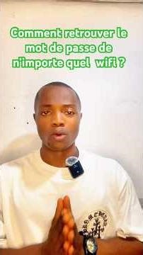 Comment retrouver le mot de passe de n’importe quel wifi ?? 🙀👎🏼 #astuce #wifi #smartphone 🛜🛜🛜