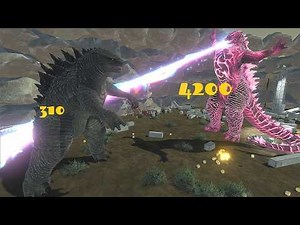 Godzilla Evolved vs. Ancient Godzilla: The Battle of Kings — ARBS Simulation Review