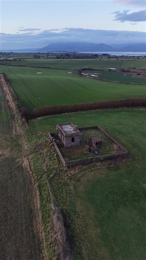 EIRE 1 on the Cooley peninsula just outside greenore in Louth #eiresigns #irishhistory #EIRE1 #EIRE #louth drone work @Michael Fortune