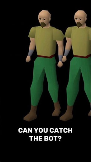 can you catch the old school runescape bot? #oldschoolrunescape #osrs #runescape