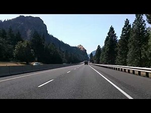 Columbia River Gorge Time Lapse Tour: WA-14, I-84