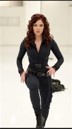 “Black Widow AI Dance: Deadly Moves, Digital Precision 🕷️🔥”