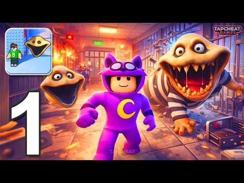 Prison Escape: Hungry Worm - Gameplay Walkthrough Part 1 - Hungry Worm Prison Escape (Andorid, iOS)