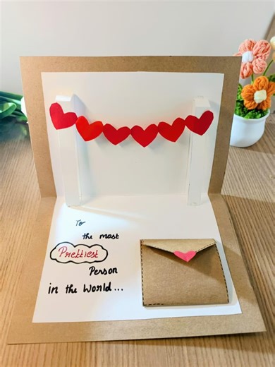 Handmade Pop up Love Letter Card, Romantic Valentines Gift - Etsy Canada