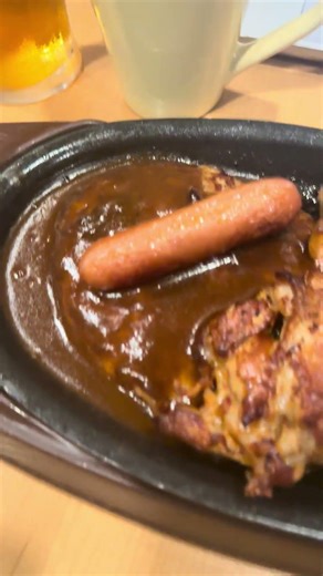 夕飯はガストのミックスグリルとドリンクバー1300円。やはり値上げしとる！ #グルメ好き #お得グルメ #japanesefood #ガスト