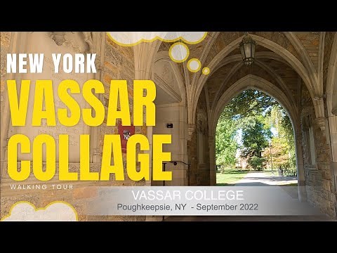 Campus Tour Vassar College, Poughkeepsie, NY, Ranked among the top liberal arts private colleges