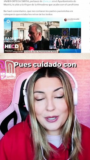 PURGA EN VOX 🔥 Marina Lobo destapa la farsa de Ortega Smith, en HECD (Hasta el coño de), desde Spanish Revolution ✊🏽 Youtube.com/shorts/2eszvTImF9s Ortega Smith, en un arrebato de esa soberbia tan característica de su partido, ha suplicado en público que "liberen al pueblo de Madrid y de España de este gobierno absolutamente criminal". Una retórica tan inflamatoria como vacía, típica de quienes se creen héroes de una epopeya fascista contra un enemigo inventado. Pero la realidad, tozuda donde 