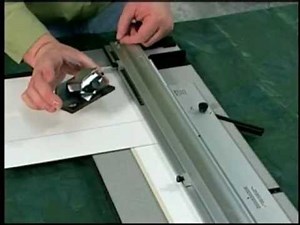 Logan 750-1 Simplex Plus: Production Stop Cutting video by ArtistSupplySource.com