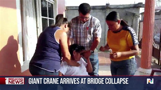 1.1M views · 9.3K reactions | As salvage crews prepare for the long and dangerous job of removing the bridge and the container ship that brought it down, an armada of cranes, including the biggest floating crane on the east coast, have begun arriving in Baltimore. NBC News' Tom Costello has the latest from the scene. | NBC Nightly News with Tom Llamas | Facebook