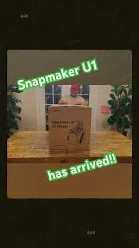My Snapmaker U1 has arrived!!