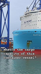 157K views · 1.5K reactions | How many containers can this big ship carry? #ship #container #industry #logistics #shipping #shippingcontainers #shippingworldwide | marine photography | Facebook