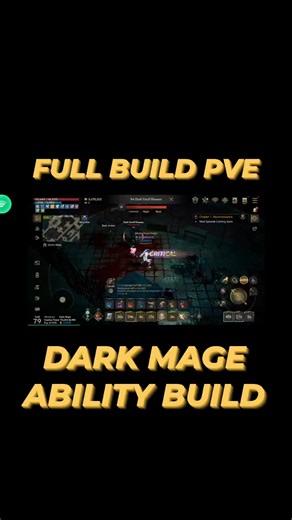 STAFF class : DARK MAGE ABILITY FULL BUILD FOR PVE #LORDNINE | Lodikstv
