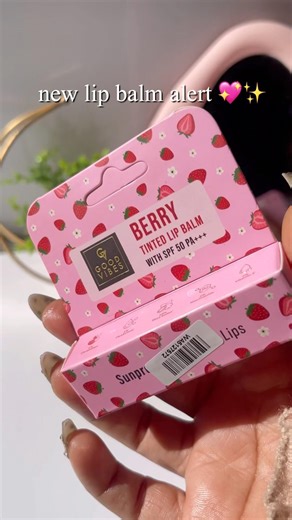 Good Vibes Lip Balm Unboxing💖 | Hydrating & Smooth Lips ✨ #shorts