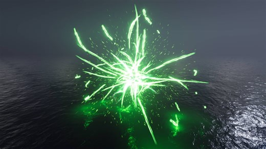 UE5写实类聚气吸收特效Absorption FX