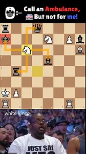 1.8M views · 5K reactions | "Call An Ambulance! But Not For Me!!! Comment 'discount' and I'll DM my complete training guide!" Join my FREE masterclass, and I'll teach you my easy system to eliminate 50% of your blundershttps://chess-teacher.net/masterclassfb #chess #chesslessons #chesslife #chessmemes #memes | Remote Chess Academy | Facebook