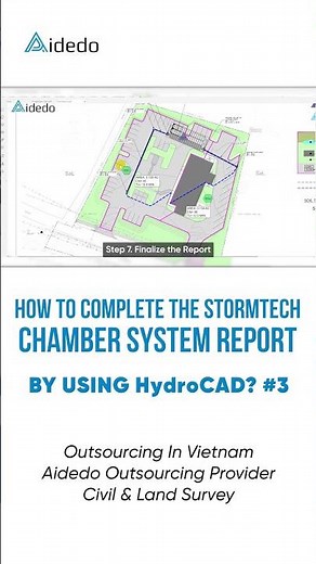 #3 HOW TO COMPLETE THE STORMTECH CHAMBER SYSTEM REPORT BY USING HydroCAD