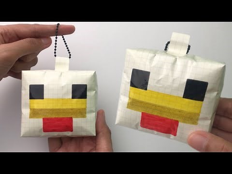 [🚀Tutorial] DIY Minecraft Squishy🐔How to make a paper squishy