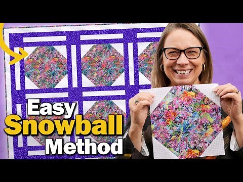 How to Make a Snowball Quilt - 1 Method, 3 Blocks!