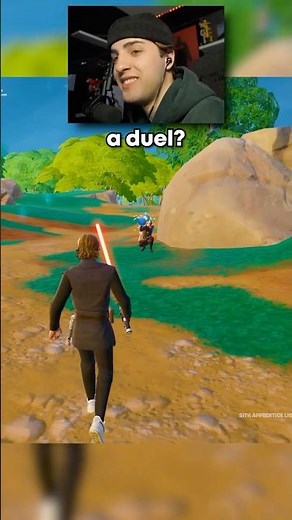 We Had a Lightsaber Duel 😳