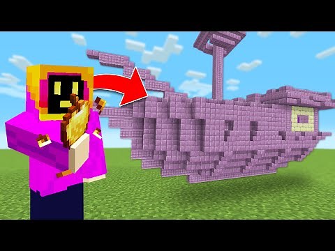 Minecraft, But Eating Spawns Random Structures...