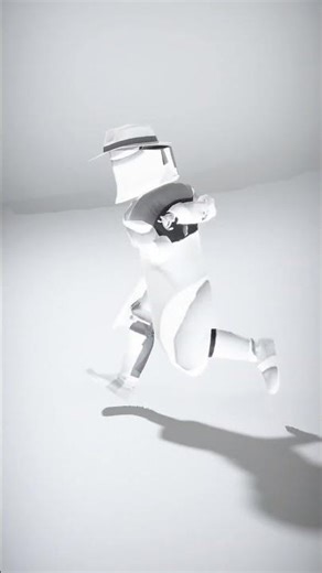 Stylish Detective in White Coat with Unique Headgear - AI Rigged 3D Character