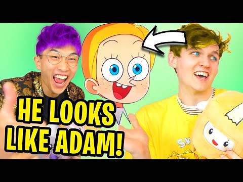 LankyBox ADAM Looks Like EVERYONE! (FUNNY COMPILATION)