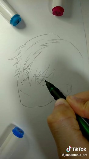 Todoroki Drawing Tutorial - BNHA Fan Art