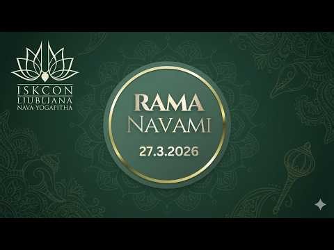 Rama Navami Festival | 27.3.2026 | ISKCON Ljubljana Live