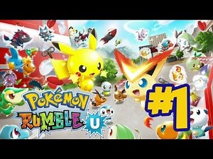 Pokemon Rumble U - Co-op Playthrough Part 1 ☆ Sparkly Playland - Dream Gate ☆
