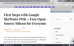 开源 Skywater PDK ASIC 设计流程初探