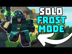 SOLO Frost Mode Triumph with Saboteur + Full Guide | TDS Tower Defense Simulator