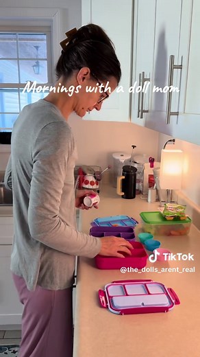 Morning routine with twin 7 year olds, 👧🏼👦🏼 toddler and a newborn. Doll mom life. #rebornbabydoll #siliconebaby #thedollsarentreal #morningroutine #reborns
