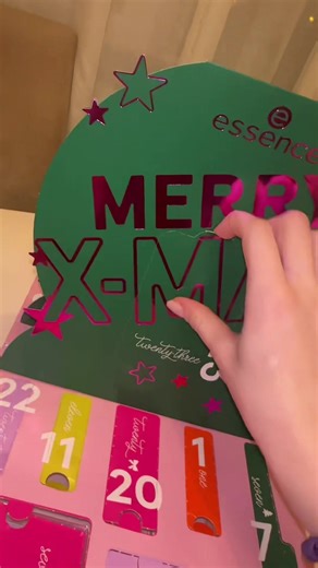 Распаковка на адвент календарь от esence #essence #cosmetics