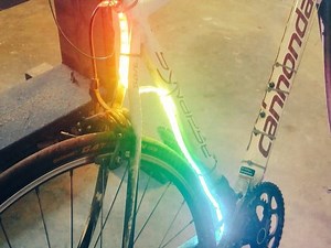 Bicycle Frame Lighting with Micro:Bit and NeoPixels