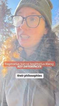 Sun vs Rising: (Sagittarius Edition) 🏹