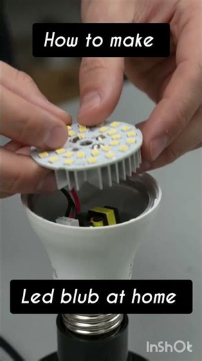 How to make led bulb at home #led bulb repair #LearnWithTalesAI