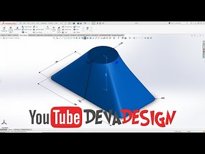 SolidWorks Tutorial | Lofted-Bend Sheet Metal
