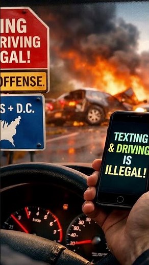 Texting While Driving: The Cold Hard Reality (Legalities & Risks)